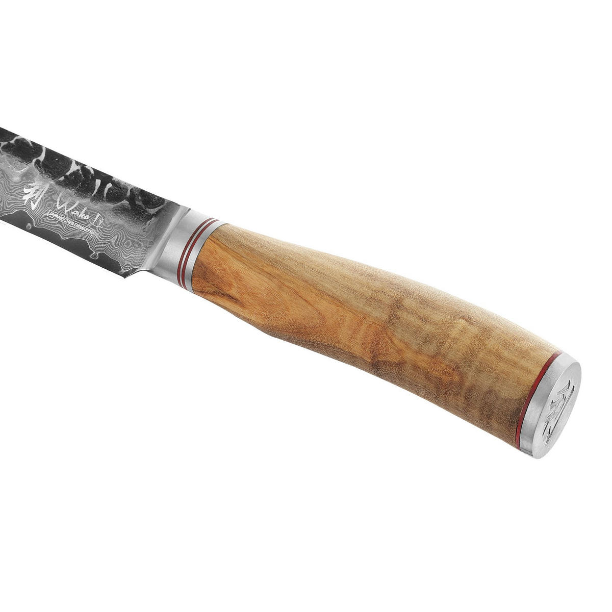 TRANCHIERMESSER 20 cm - Braun, Holz/Metall (34cm) - Wakoli