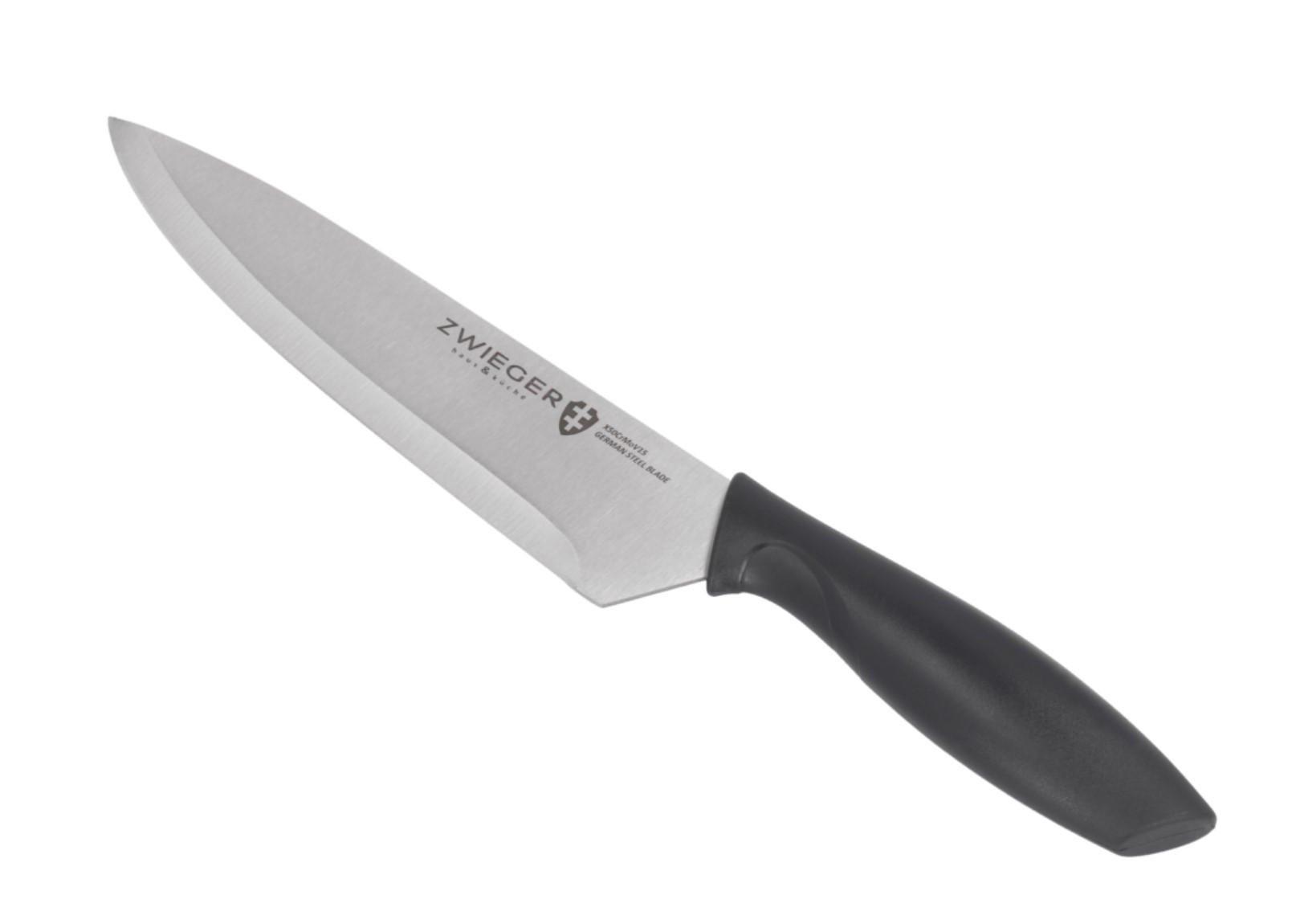MESSER Gabro Schwarz 7/2.5/40.5 cm Metall - Schwarz, Metall (7cm) - Mondex
