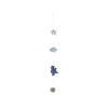 WANDGIRLANDE Jersey Drache Small - Blaugrau, Textil (100/2/10cm) - nordic coast company