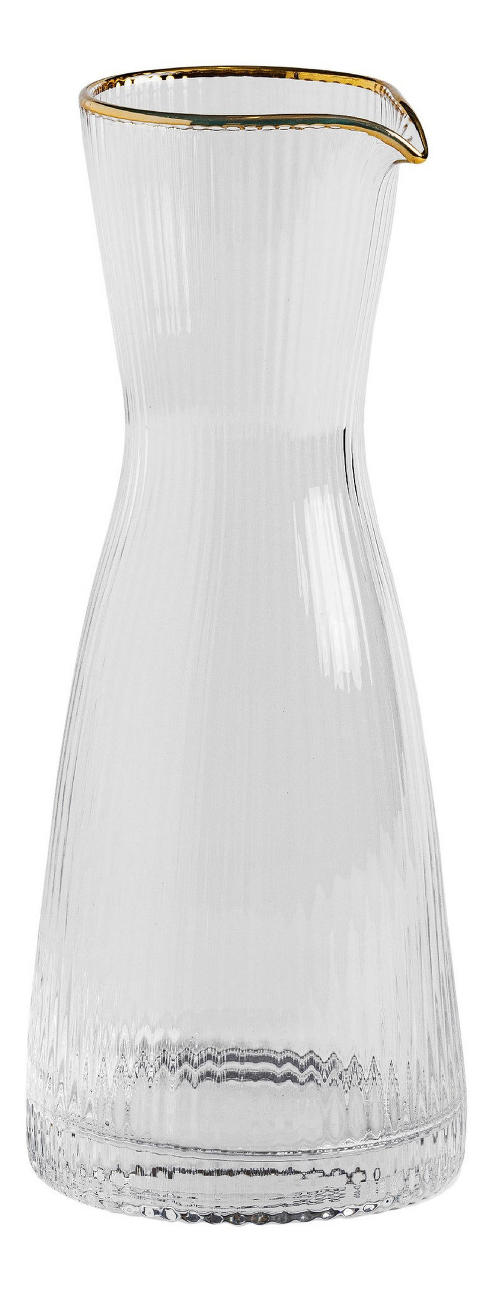 KARAFFE Vanesa - Goldfarben, Glas (0.95L) - home&you