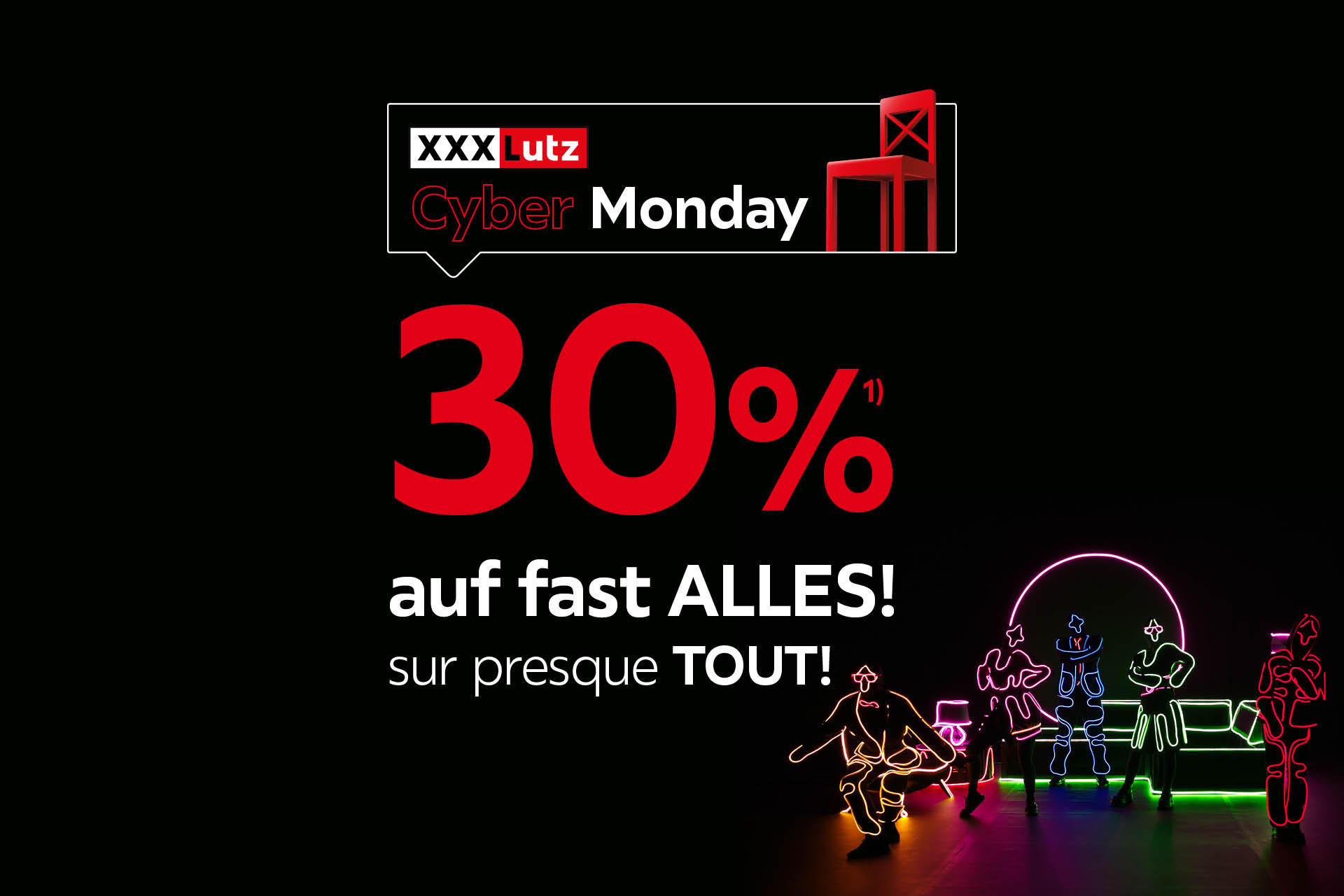 30% auf fast ALLES!