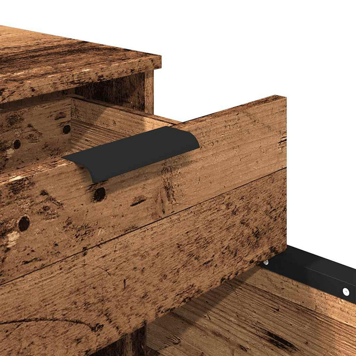 ROLLCONTAINER Mosab rollbar Altholz 45x38x54 cm - Zwetschgeholzfarben, Holz (45/54/38cm) - DELUKE