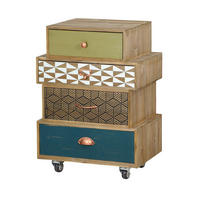 KOMMODE PORTOFINO Beige 50x34x70 cm - Beige, Holz (50/70/34cm) - FURNLUX