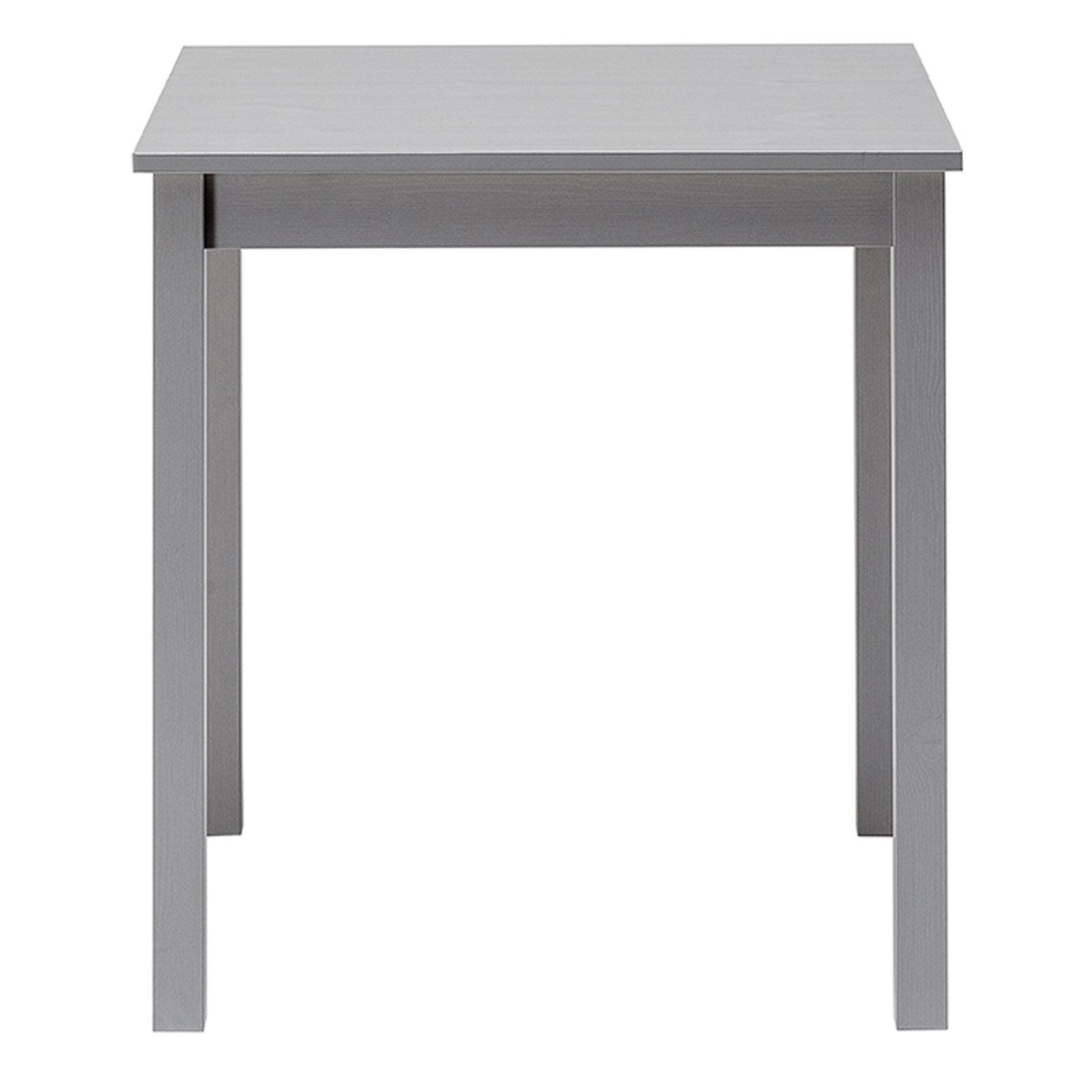 ESSTISCH Massivholz 68/68/75 cm - Grau, Holz (68/68/75cm) - hagge home