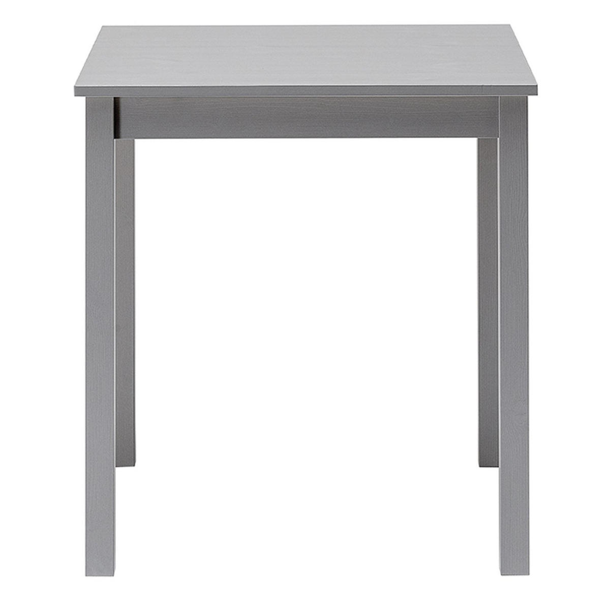 ESSTISCH Massivholz 68/68/75 cm - Grau, Holz (68/68/75cm) - hagge home