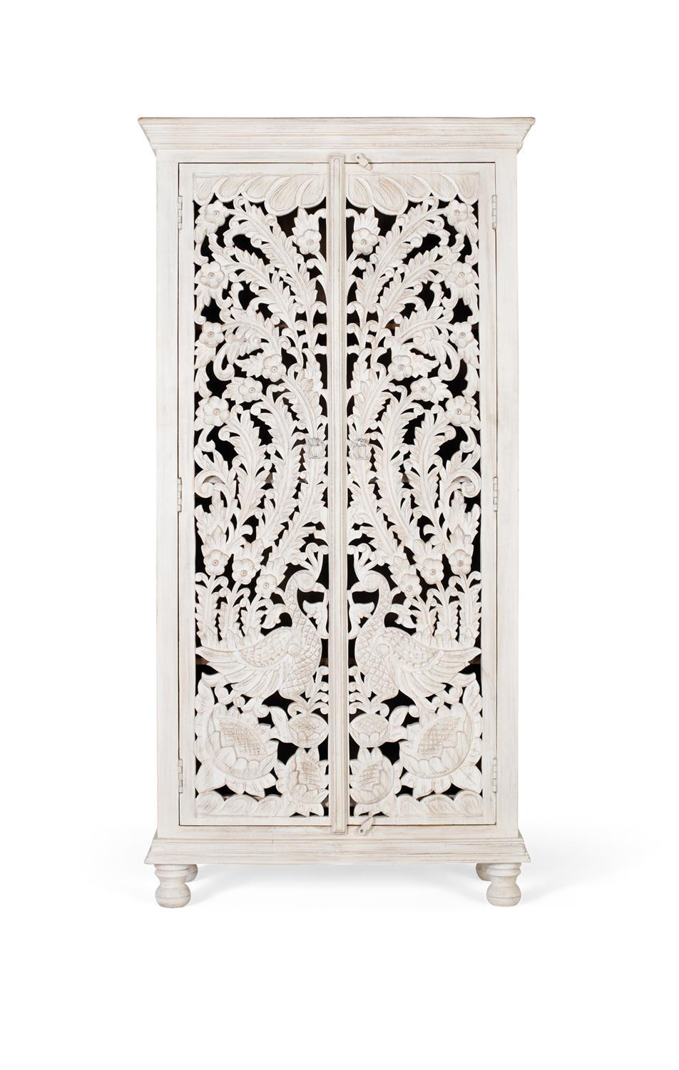 Giner y Colomer Highboard Perlmutt 40x180x90 cm