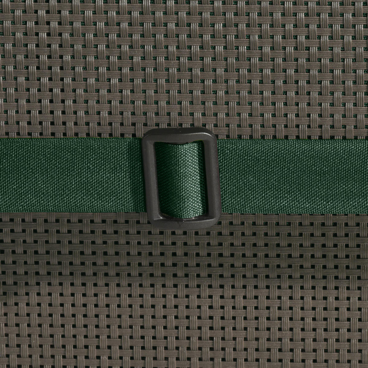 HOCHLEHNERAUFLAGE Flair HL 120/50/8cm Dunkelgrün (4tlg) - Dunkelgrün, Textil (50/8/120cm) - Beautissu 