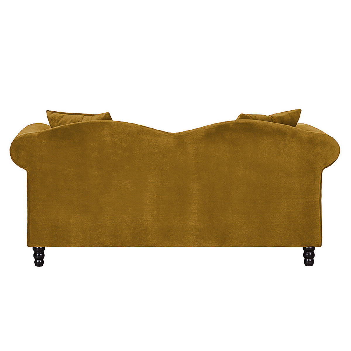 2-SITZER SOFA - Gelb, Holz/Buchenholz (185/84/79cm) - home24