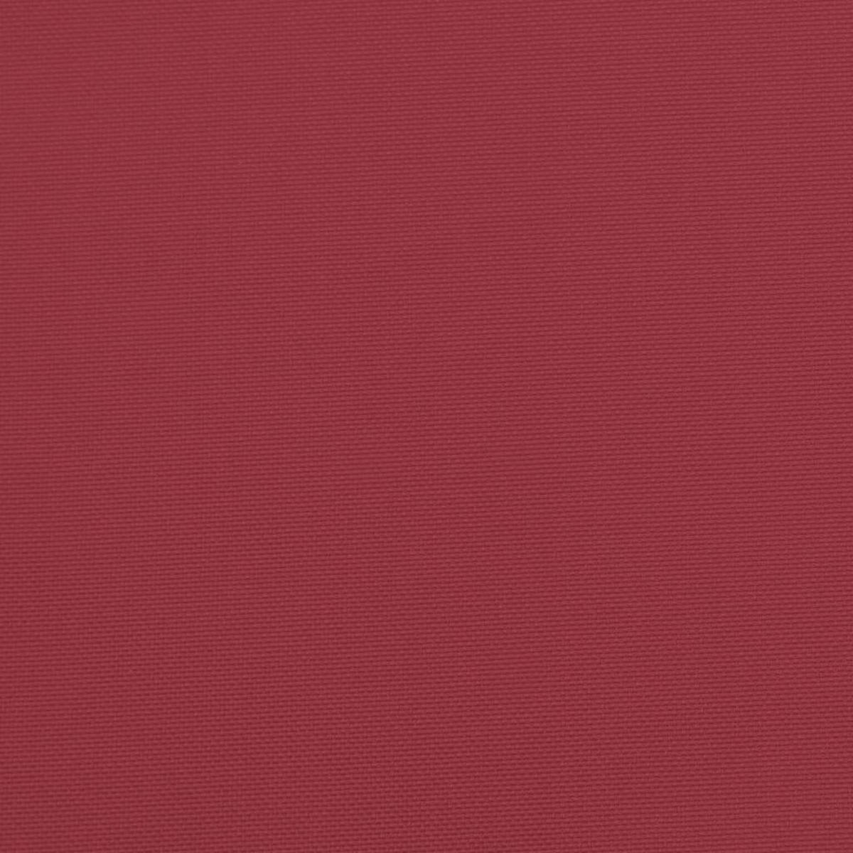 SONNENLIEGEN-AUFLAGE Weinrot 200/70/3 Cm Oxford-Gewebe - Rot, Textil (70/3/200cm) - vidaXL