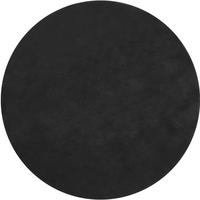 KURZFLORTEPPICH Soft Zone,rutschfeste Unterseite,schwarz - Schwarz, Kunststoff (120/120cm) - tectake