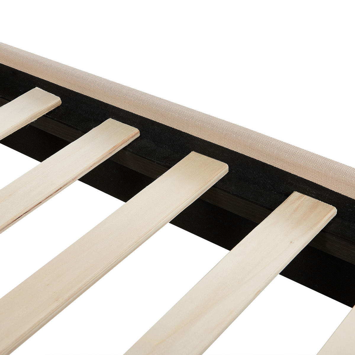 POLSTERBETT 90/200cm Beige Ambassador - Beige, Textil (90/200cm) - Beliani