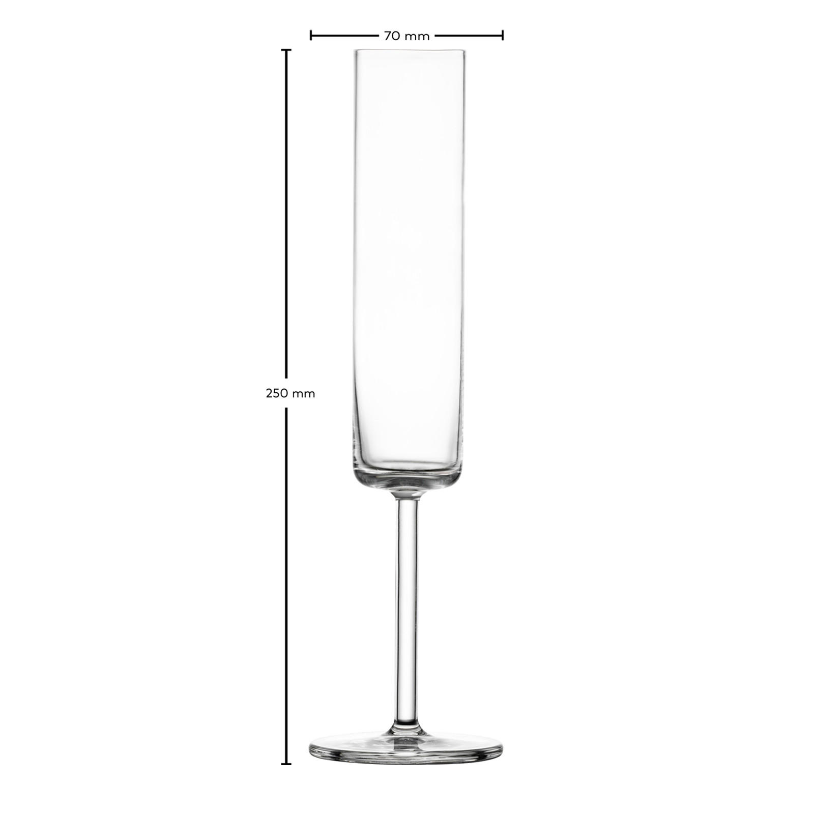 SEKTGLÄSER Modo transparent 163 ml 4er Set - Transparent, Glas (0.163L) - Schott Zwiesel