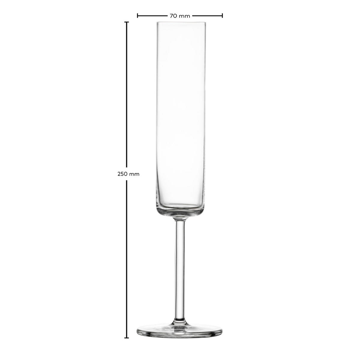 SEKTGLÄSER Modo transparent 163 ml 4er Set - Transparent, Glas (0.163L) - Schott Zwiesel