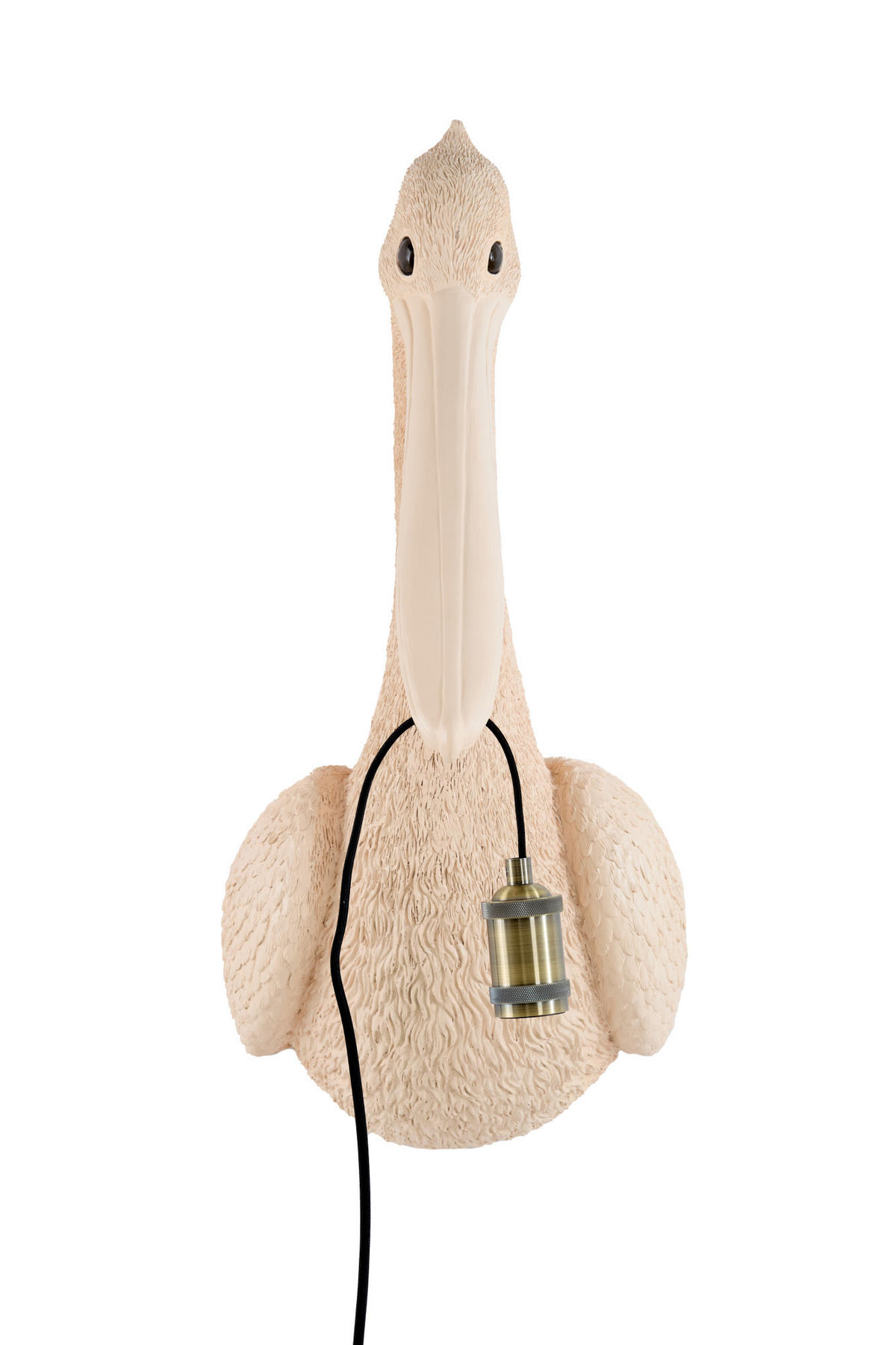 WANDLEUCHTE Pelikan Rot 33/28/63 cm - Rot, Kunststoff (28/63/33cm) - Light & Living