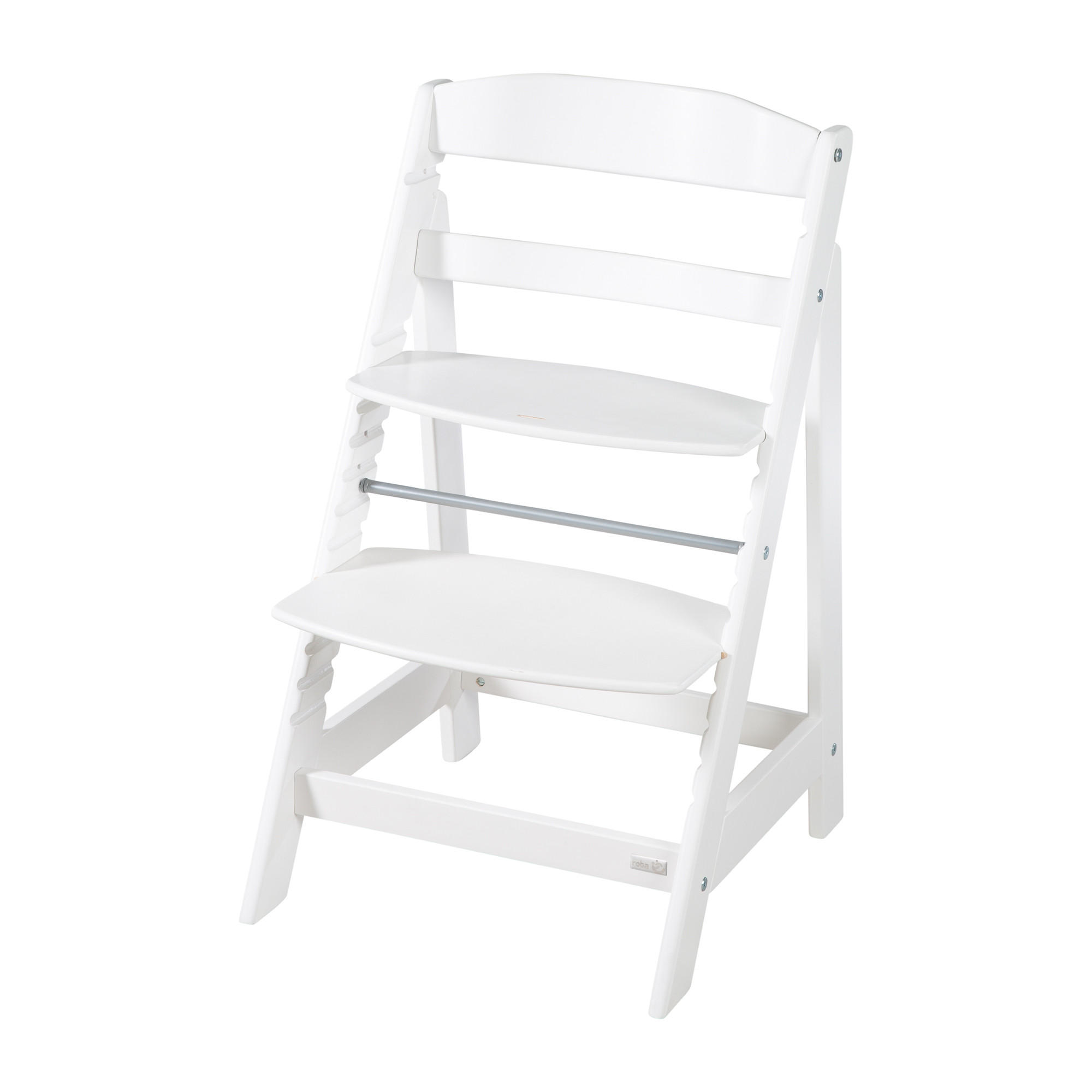 KINDERHOCHSTUHL Sit Up Flex Weiß - Weiß, Holzwerkstoff (44.5/80/54cm) - Roba