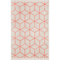 GÄSTETUCH COORDINATES CARRÉ COLORS 2559 FRENCH LINEN/CORAL - 72 - Grau, Textil (30/50cm) - Zöllner