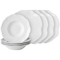 PIZZA- & PASTA-SET Pura weiß 8er Set - Weiß, Keramik (1/1/1cm) - Villeroy & Boch