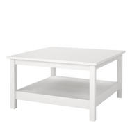 COUCHTISCH, Madrid, Weiß, Spanplatte foliert, 81 x 81 x 45 cm - Weiß, Holzwerkstoff (81/81/45cm) - ebuy24