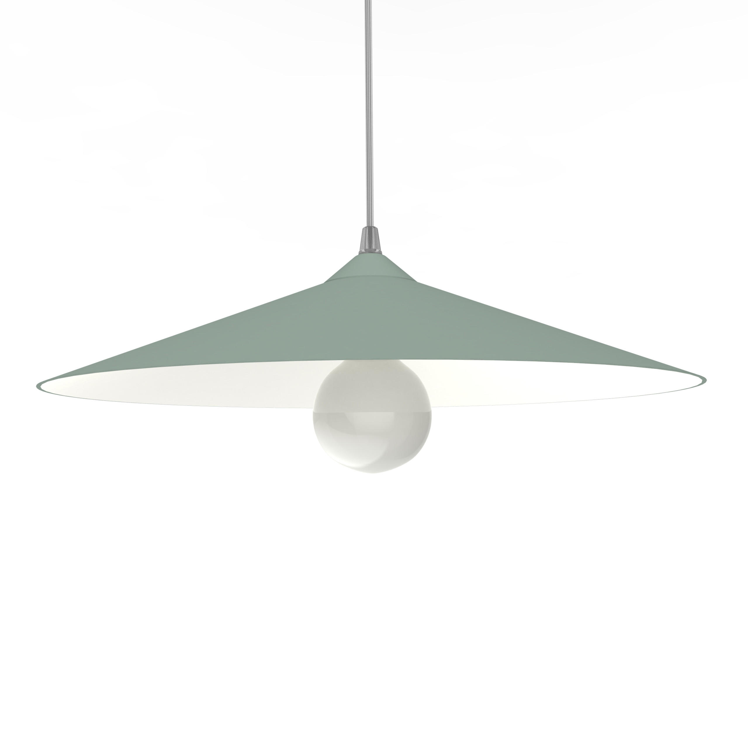 HÄNGELEUCHTE - Grün, Metall (40/40/10cm) - Lumicom