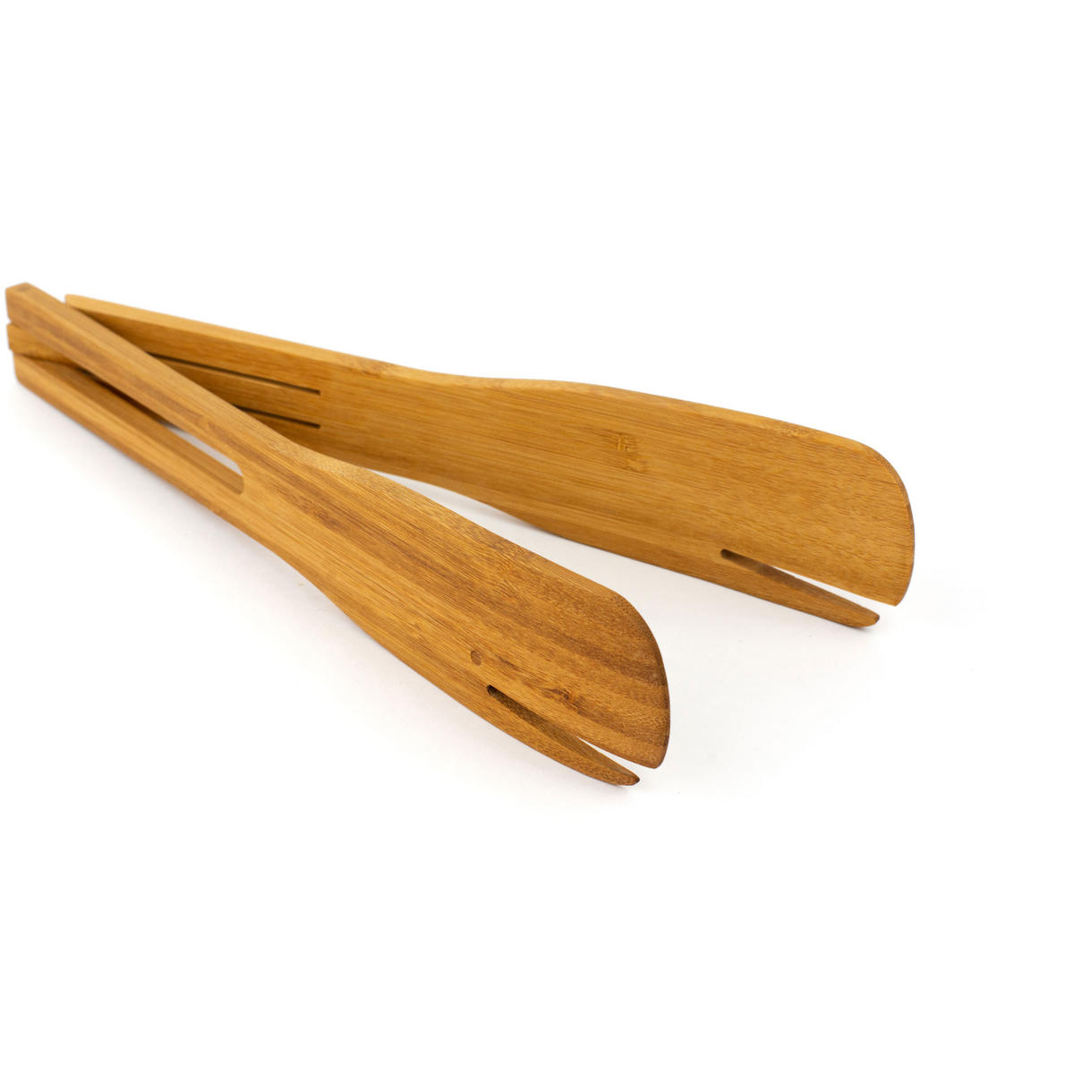 KÜCHENZANGE Moby Dick, Bambus, Braun, 30.5 cm - Braun, Holz