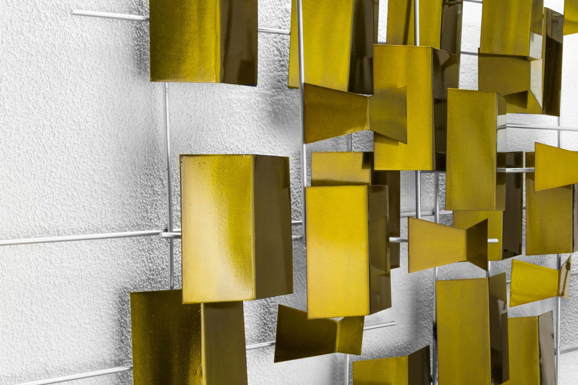 WANDDEKO Gold 95/67 cm - Goldfarben, Metall (5.01/67/9cm) - KUNSTLOFT
