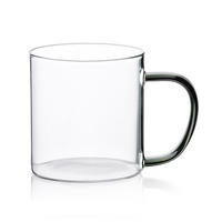 BECHER Peter Grün 12.5/8.3/9 cm Glas - Dunkelgrün, Glas (0.45L) - Mondex