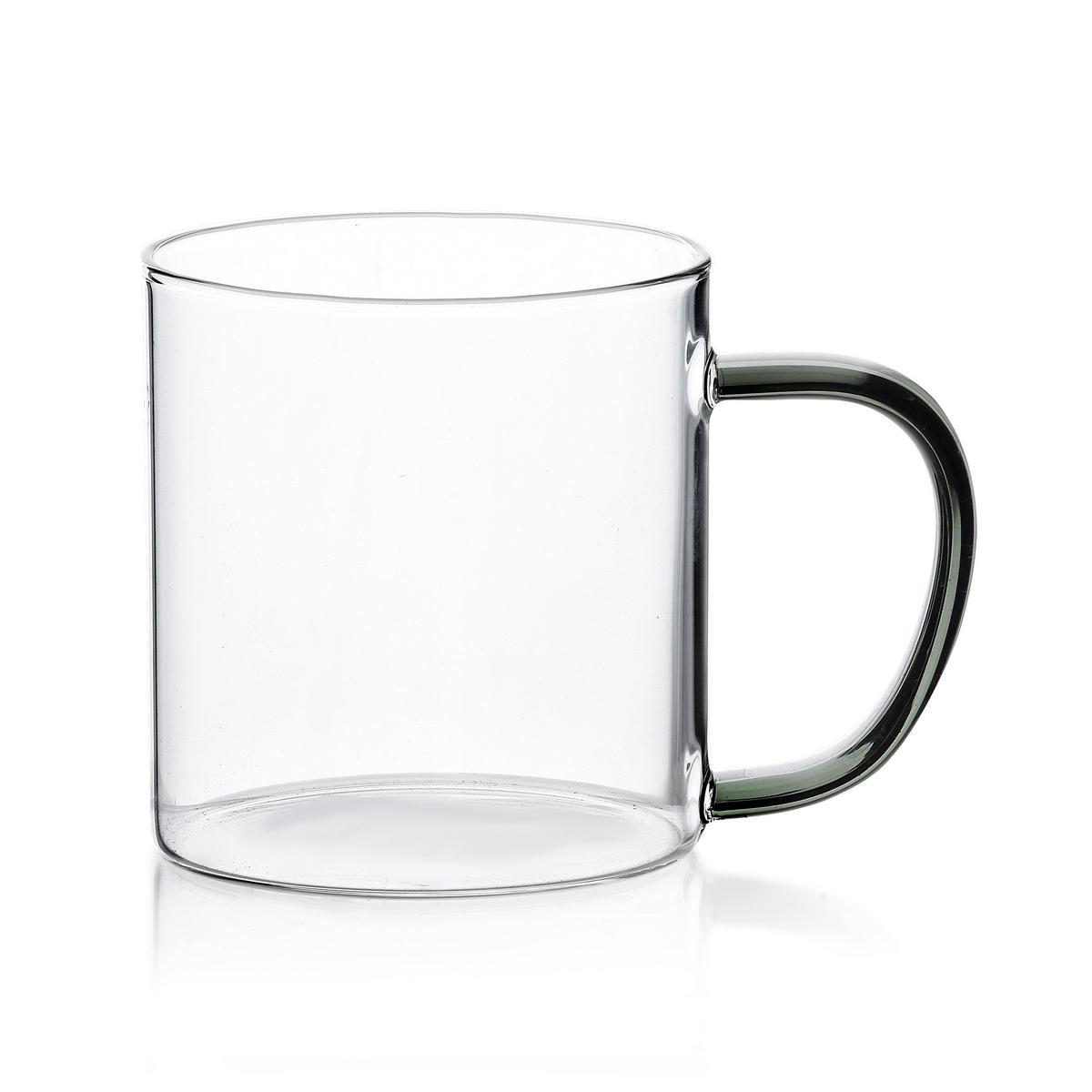 BECHER Peter Grün 12.5/8.3/9 cm Glas - Dunkelgrün, Glas (0.45L) - Mondex