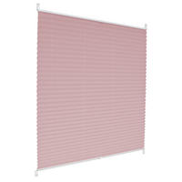 PLISSEE 55/200/2 cm - Pink, Metall (55/2/200cm) - ECD-Germany