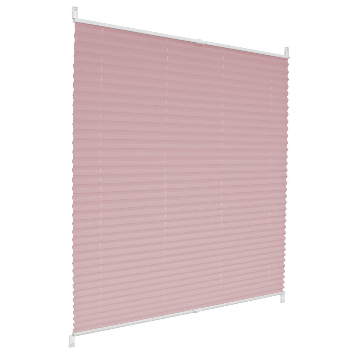 PLISSEE 55/200/2 cm - Pink, Metall (55/2/200cm) - ECD-Germany
