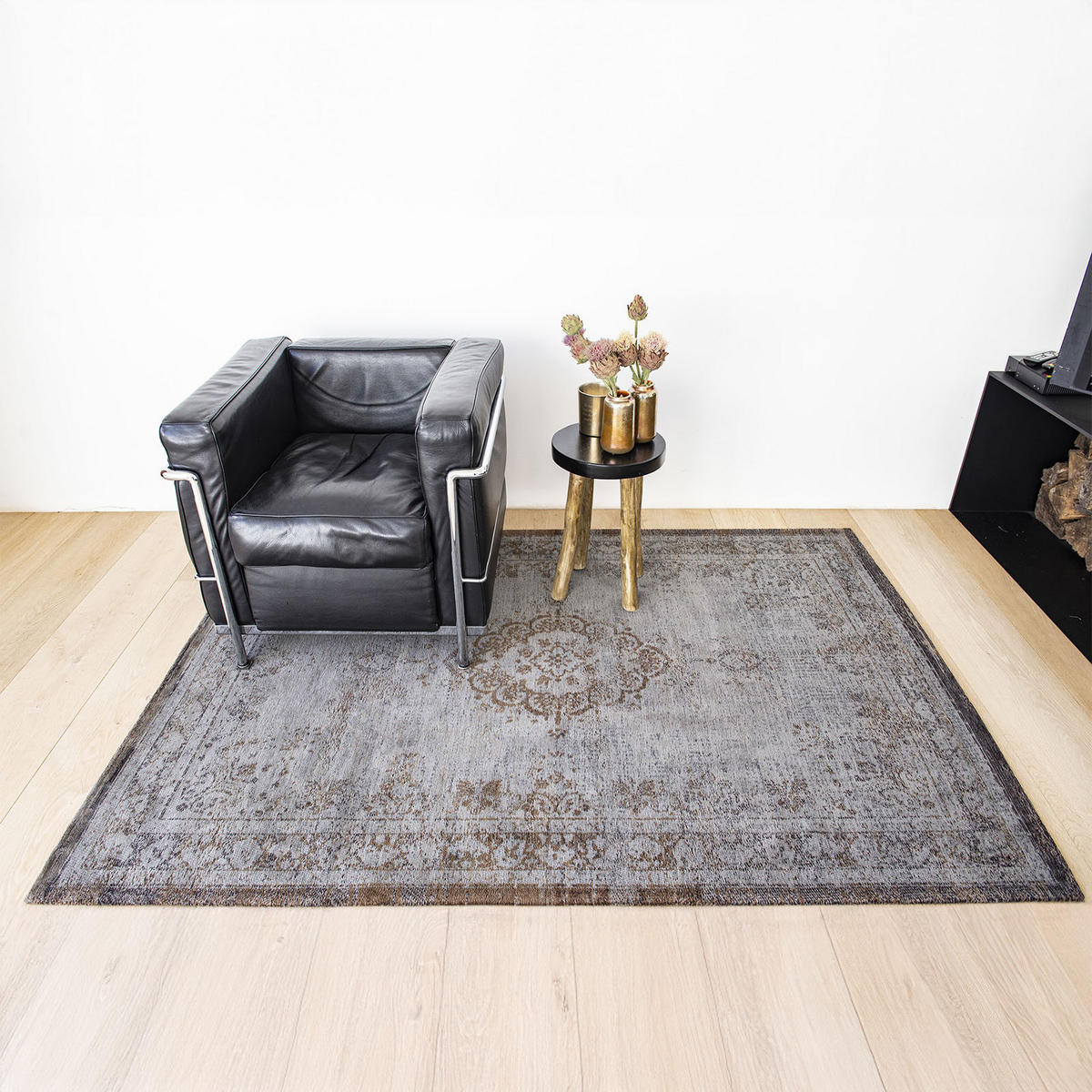 TEPPICH In-/Outdoor Flachgewebe GREY COAL Grau 240 x 340 cm - Grau, Textil (240/340cm) - Novatrend