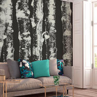 SELBSTKLEBENDE FOTOTAPETE 441/315 cm - Schwarz, Kunststoff/Textil (441/1cm) - KUNSTLOFT