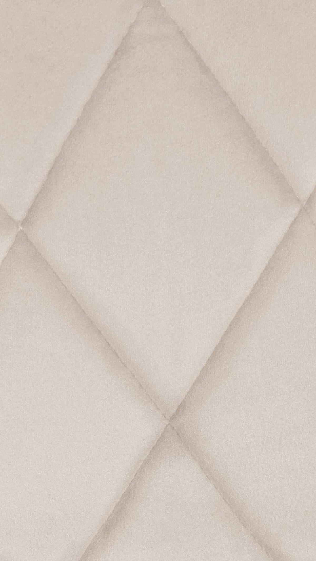 BARHOCKER Stoff creme - Creme/Schwarz, Textil/Metall (46/83/49cm) - CLP