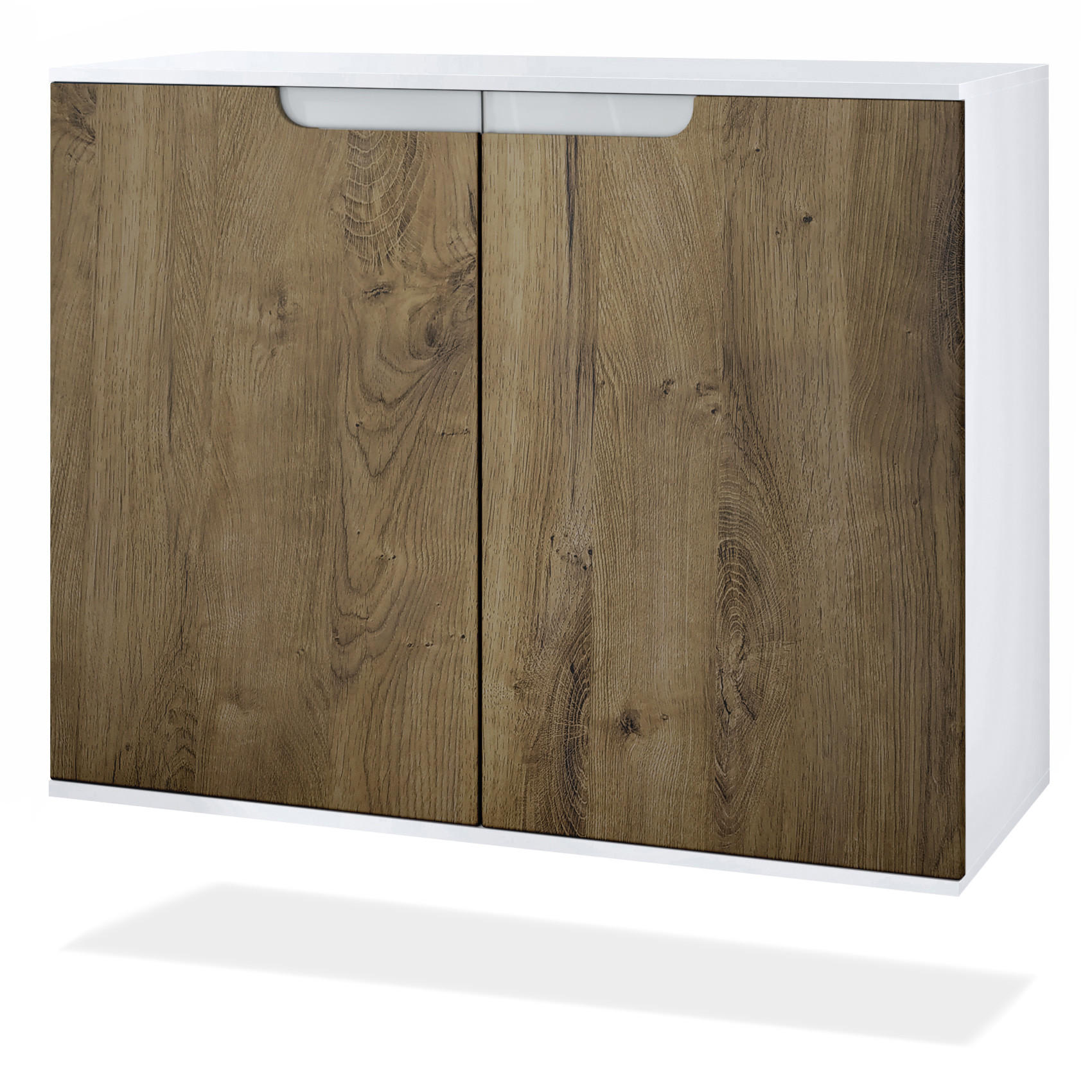 KOMMODE Sylt Eiche Ribbeck - Alteiche, Holzwerkstoff (92.5/73.5/35cm) - Vladon