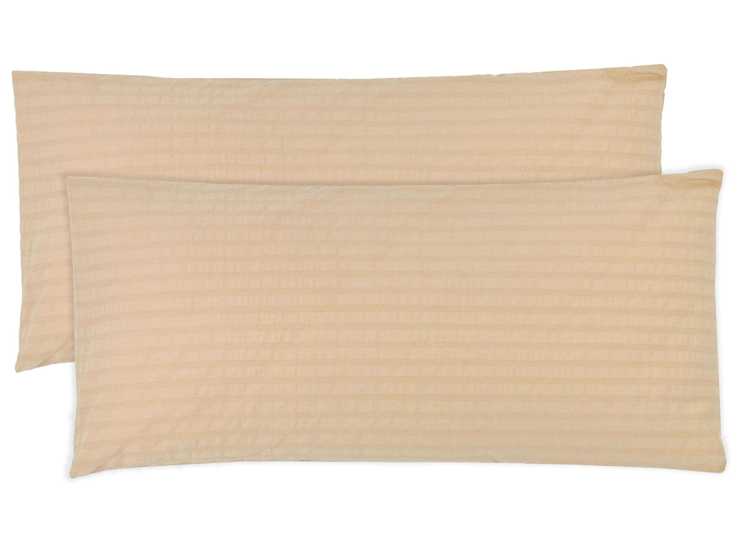 KISSENBEZUG, 2er-Set, 40x80 cm, 100% Baumwolle, Braun - Hellbraun, Textil (40/80cm) - Zollner