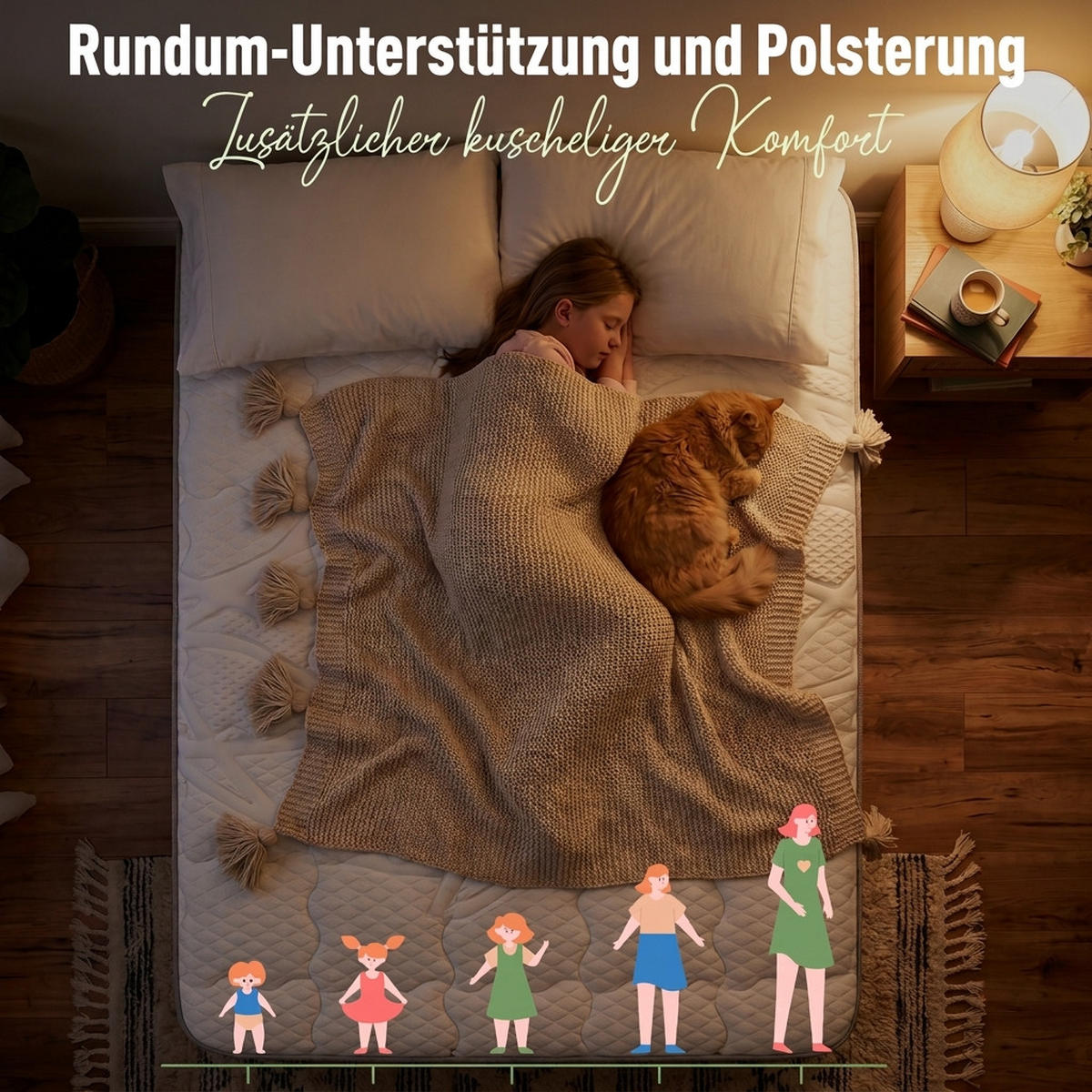 TASCHENFEDERKERNMATRATZE 90/190 cm Weiß H3 - Weiß, Textil (90/190cm) - Oxeza