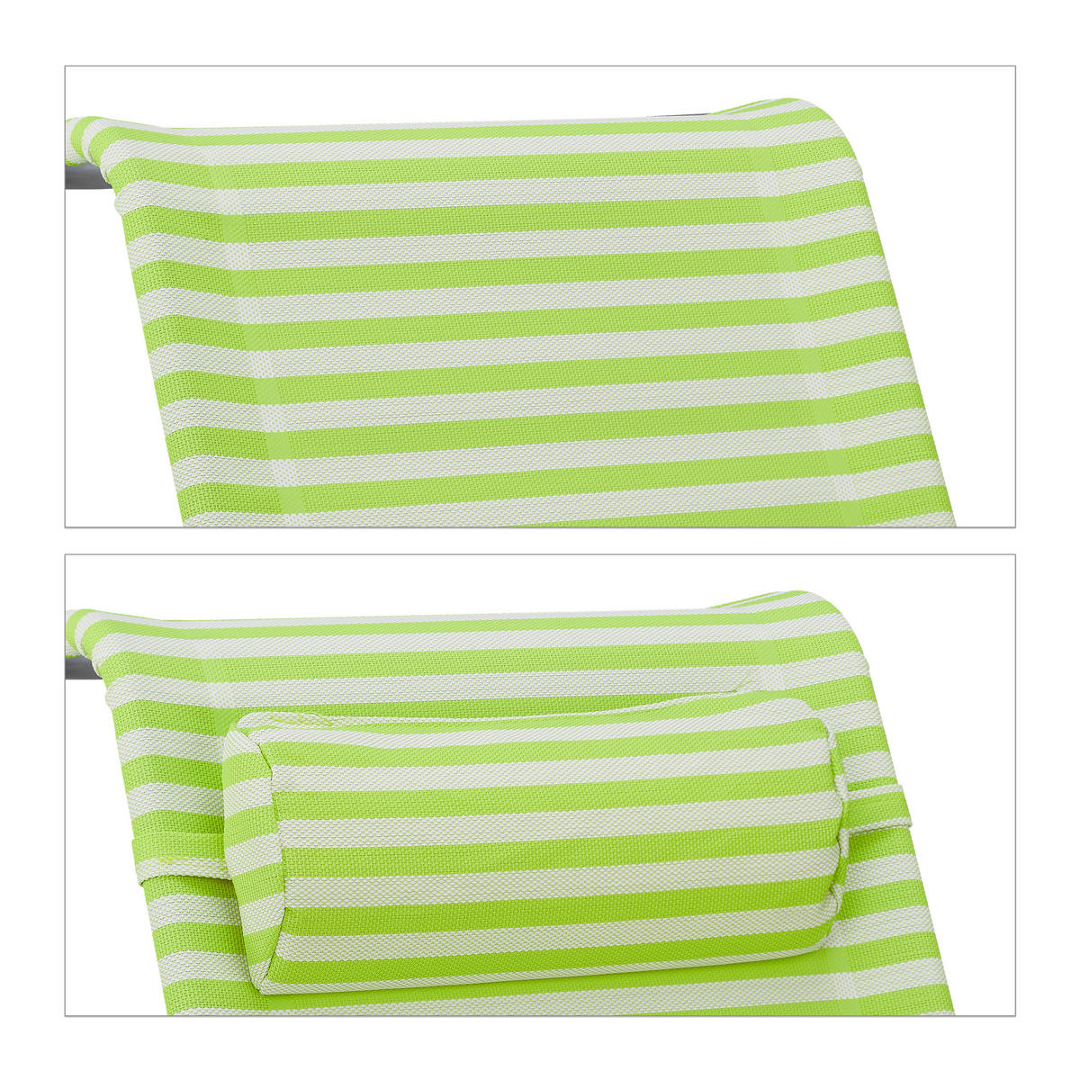 KLAPPLIEGESTUHL - Multicolor, Kunststoff/Textil (59/78/85cm) - Relaxdays