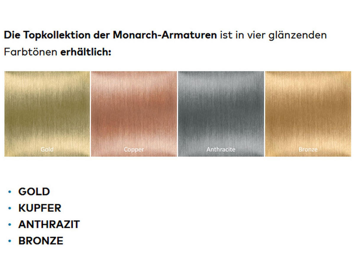 KÜCHENARMATUR Hochdruck Nova Einhandmischer Kupfer Handbrause herausziehbar - Kupferfarben, Metall (5/45/25cm) - Alveus