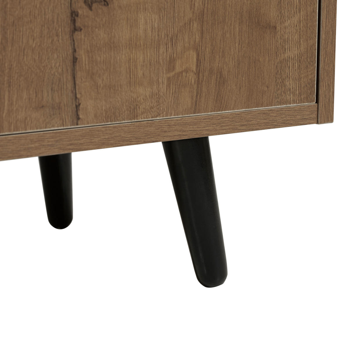 SCHUHSCHRANK aus Spanplatte 120x34x82cm in Natur mit Sitzpolster - Naturfarben, Holzwerkstoff (120/82/34cm) - Modfu