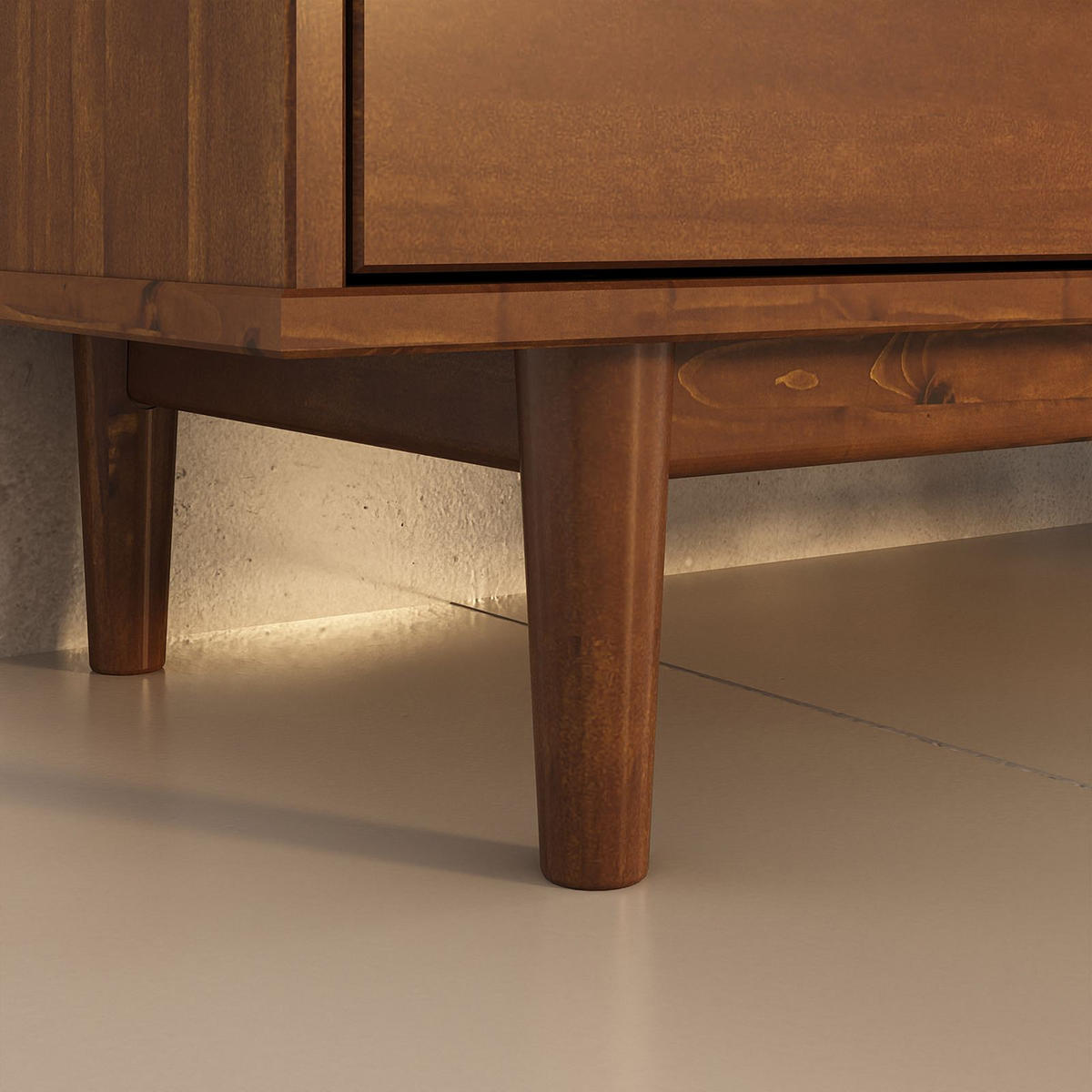 KOMMODE TECCA Kastanie - Kastanienfarben, Holz (111/79/41cm) - IDIMEX