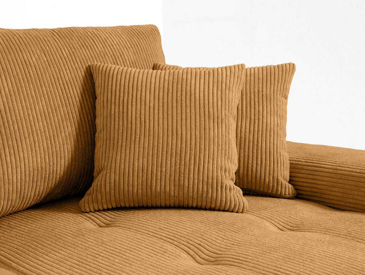 ECKSOFA mit Bettkasten Tragel L, Brown - Braun, Textil (185/265cm) - Meblito
