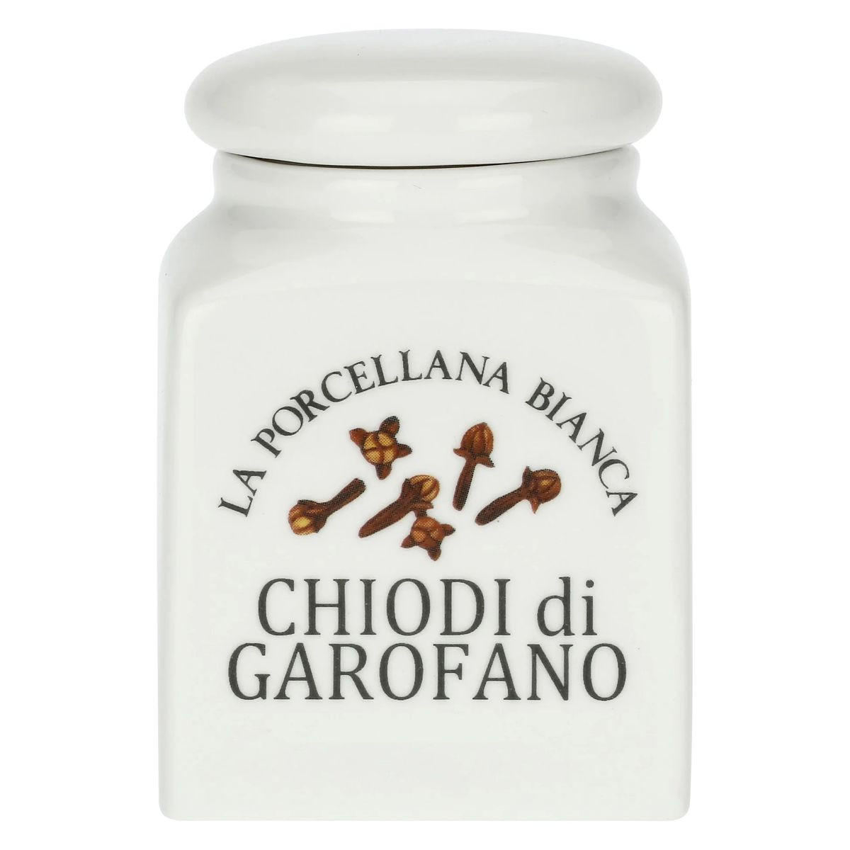 VORRATSDOSE Chiodi di Garifano 0,175 l - Multicolor, Keramik (7/6.5/10cm) - La Porcellana Bianca