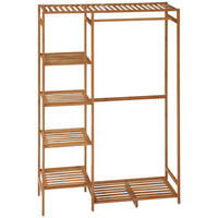 KLEIDERSTÄNDER DE-09657 Bambus Naturholz - Naturfarben, Naturmaterialien (90/145/30cm) - ComfortXL