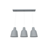 HÄNGELEUCHTE Dong Linear - Grau, Metall (17/70/22cm) - Lumicom