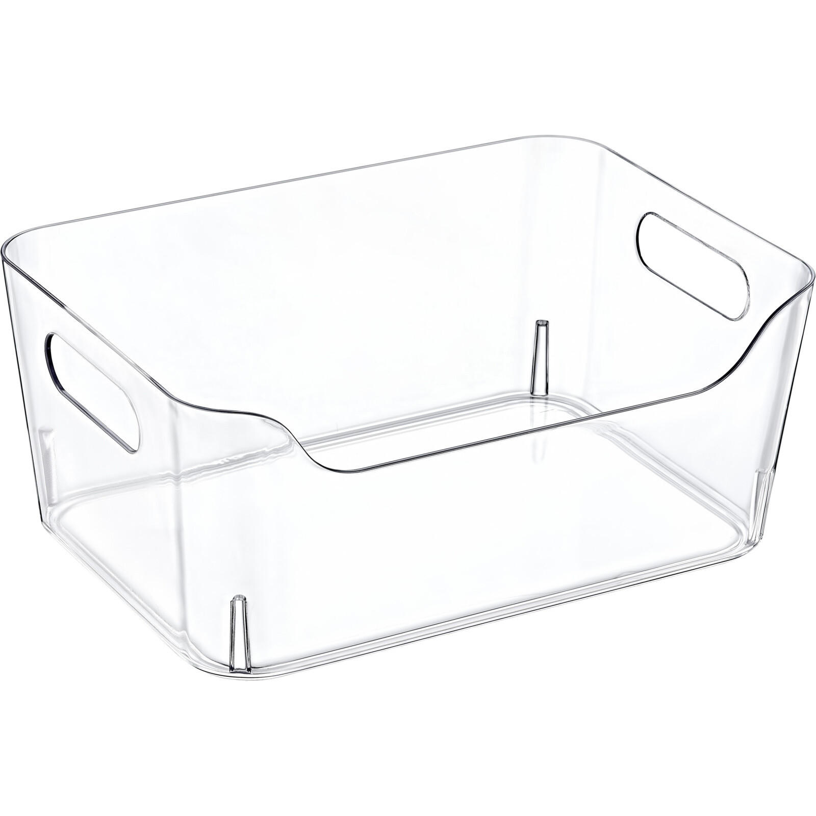 Excellent Houseware Organizer Transparent 19.2x11.3x27.1 cm