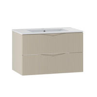 WASCHTISCH 80cm Tao Kaschmir - Beige, Holzwerkstoff (80/50/45.8cm) - Petits-meubles