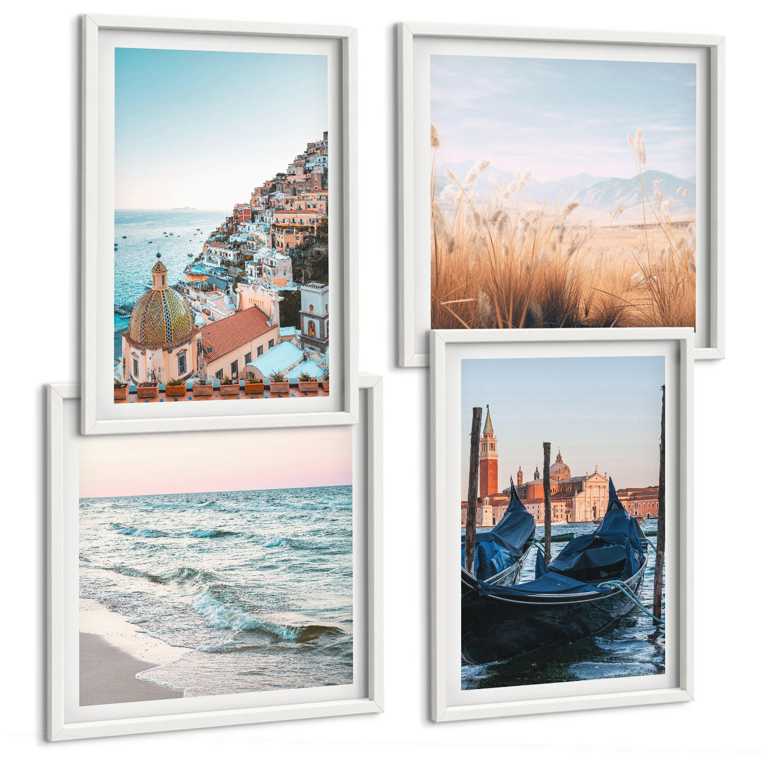 Tulup Bilder Weiß 50x50 cm