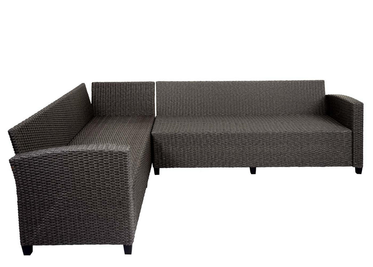 POLY GARNITUR Anthrazit - Anthrazit, Kunststoff - MCW