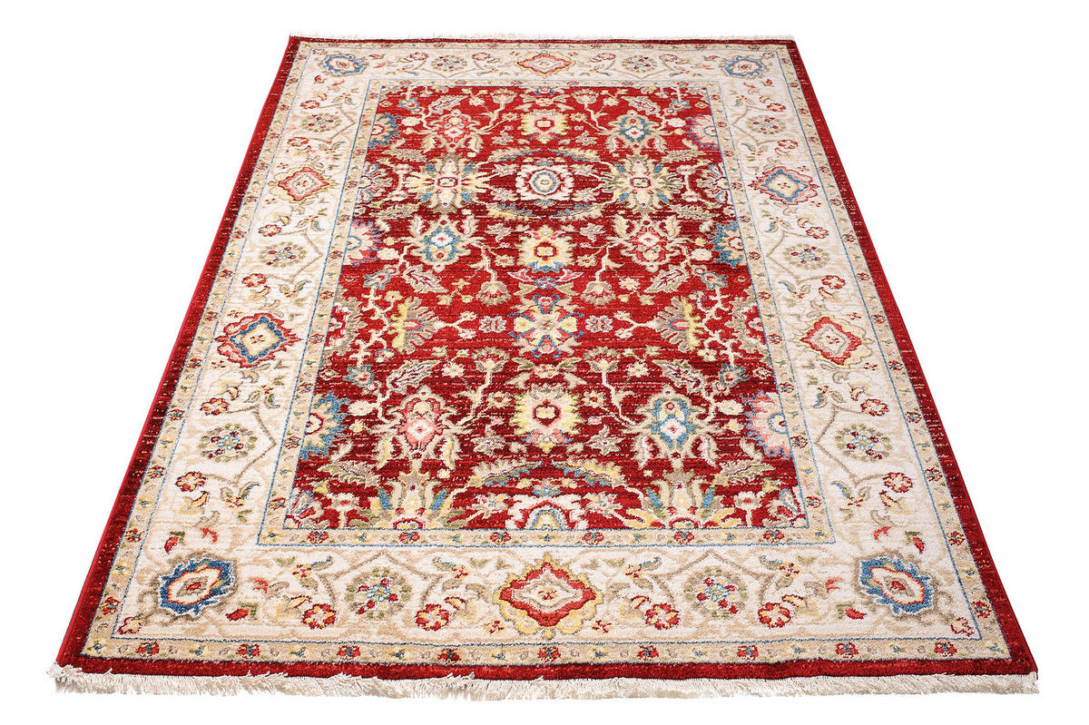 TEPPICH RIVIOLI Rot 80/150 cm - Rot, Textil (80/150cm) - Tapiso