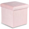 SITZBOX Cortona M Rosa Samt - Pink, Textil (30/30/30cm) - Komodee