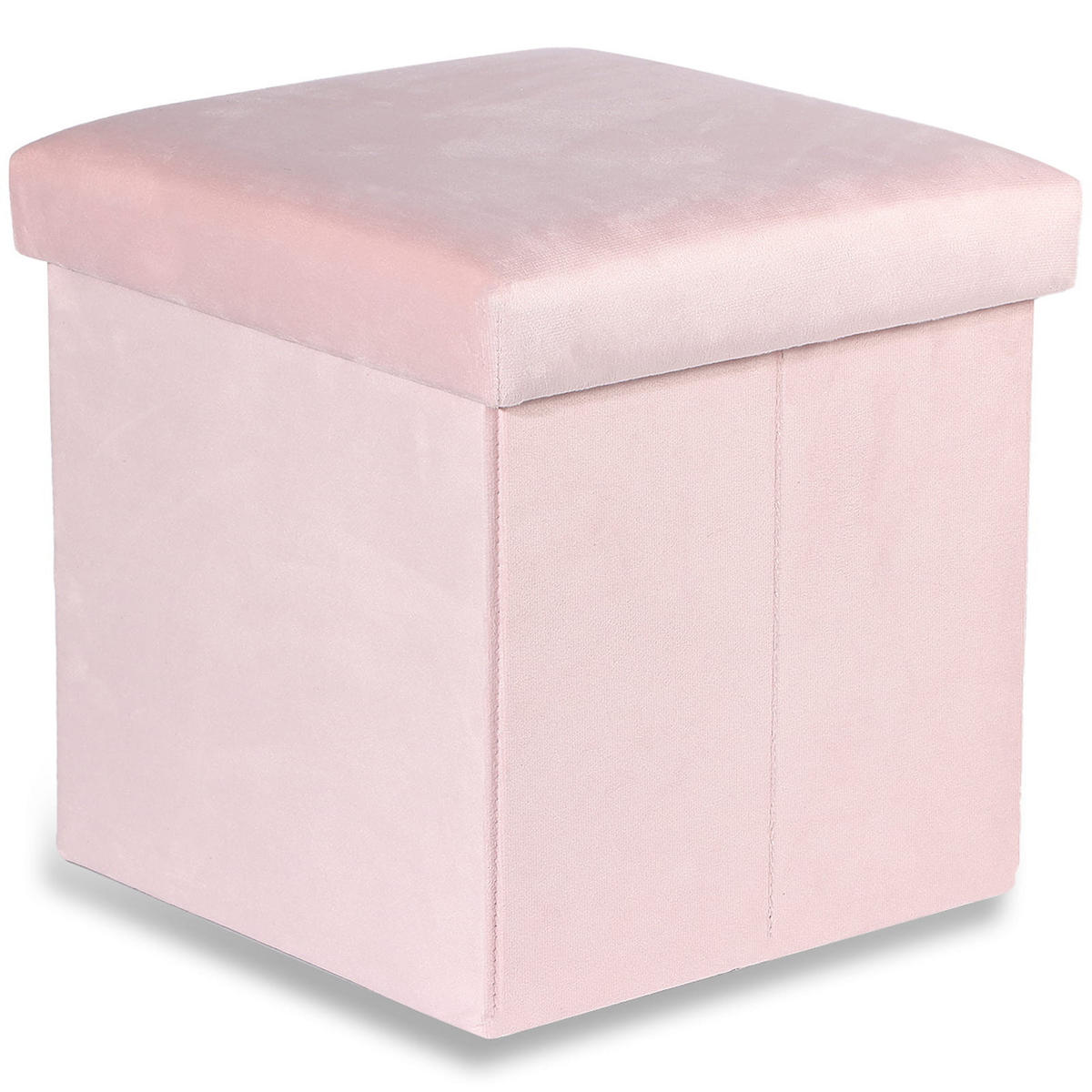 SITZBOX Cortona M Rosa Samt - Pink, Textil (30/30/30cm) - Komodee